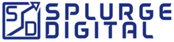 SplurgeDigital Title logo in Blue